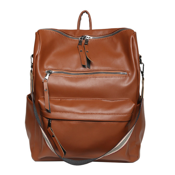 Νέο μοντέλο γυναικείο σακίδιο πλάτης από τεχνητό δέρμα - κατάλληλο για ταξίδια
