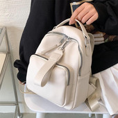 Uus mudel naiste nahast seljakott taskuga - mitut värvi