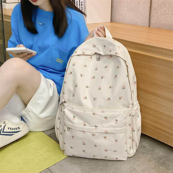 Alkalmi női hátizsák zsebbel - utazáshoz is alkalmas