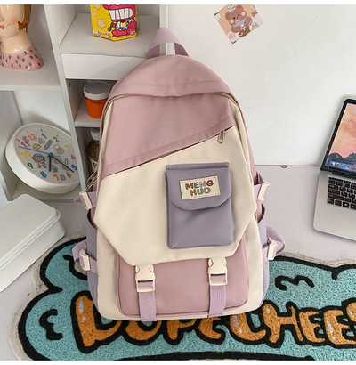 Laisvalaikio rankinė su raktų pakabuku - kelių spalvų