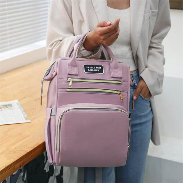 Αδιάβροχο γυναικείο σακίδιο πλάτης με επιγραφή