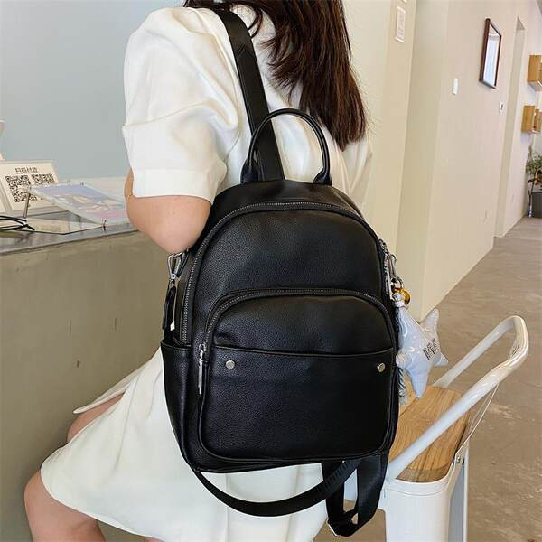 Γυναικείο σακίδιο πλάτης με κλειδοθήκη καθαρό σχέδιο