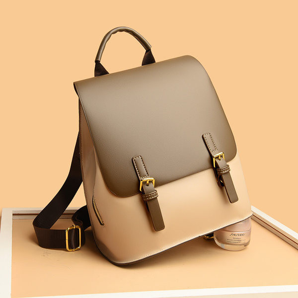 Γυναικείο casual σακίδιο πλάτης σε τρία χρώματα με ζώνη