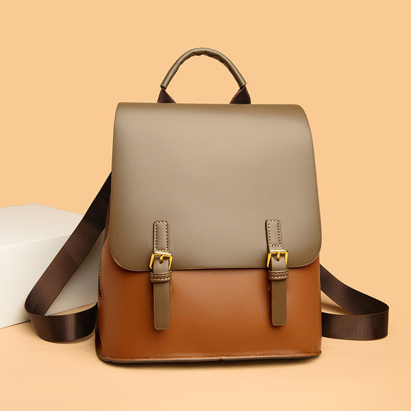 Γυναικείο casual σακίδιο πλάτης σε τρία χρώματα με ζώνη