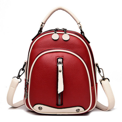 Nauja laisvalaikio moteriška kuprinė su užtrauktuku