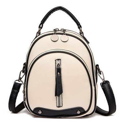 Nauja laisvalaikio moteriška kuprinė su užtrauktuku