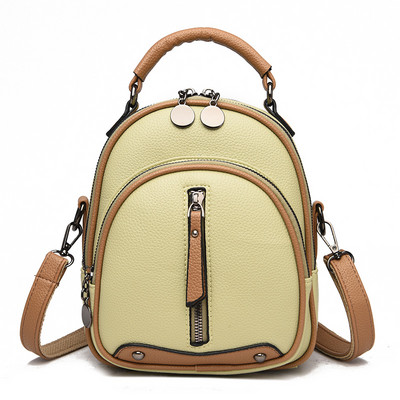 Nauja laisvalaikio moteriška kuprinė su užtrauktuku