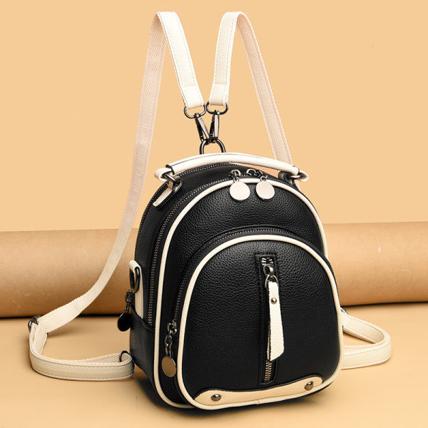 Nauja laisvalaikio moteriška kuprinė su užtrauktuku