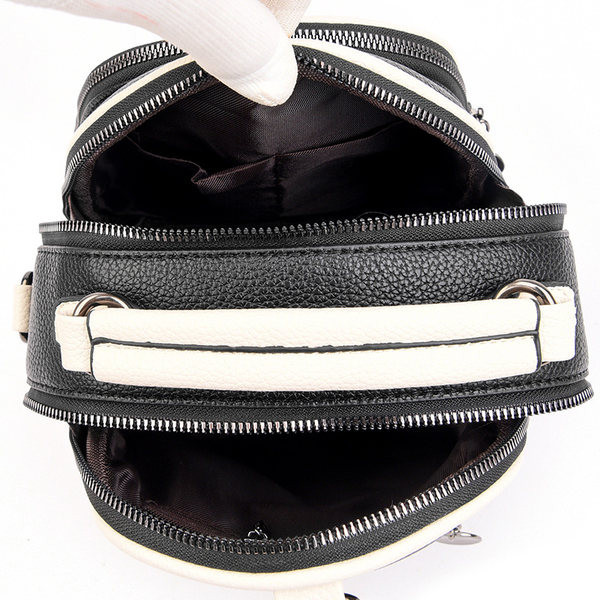 Nauja laisvalaikio moteriška kuprinė su užtrauktuku