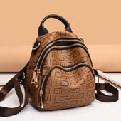 Moteriška kuprinė - maža su užtrauktuku