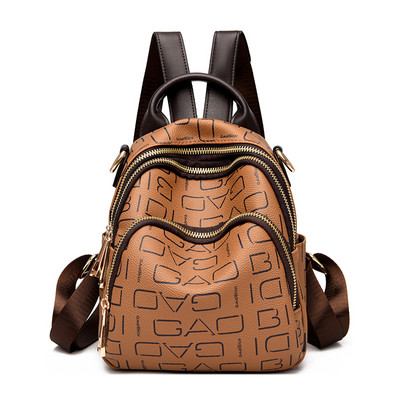 Moteriška kuprinė - maža su užtrauktuku