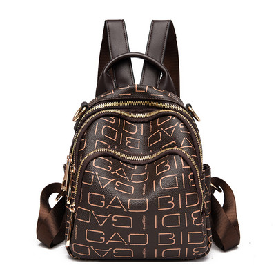 Moteriška kuprinė - maža su užtrauktuku