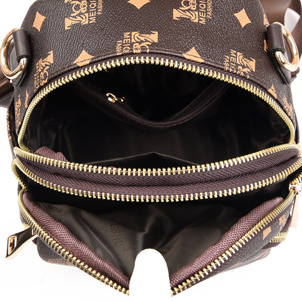 Moteriška kuprinė - maža su užtrauktuku