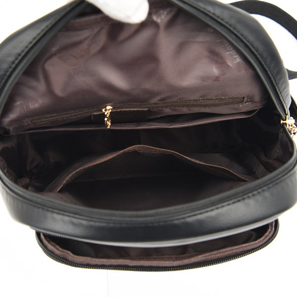 Ежедневна дамска раница от еко кожа в три цвята