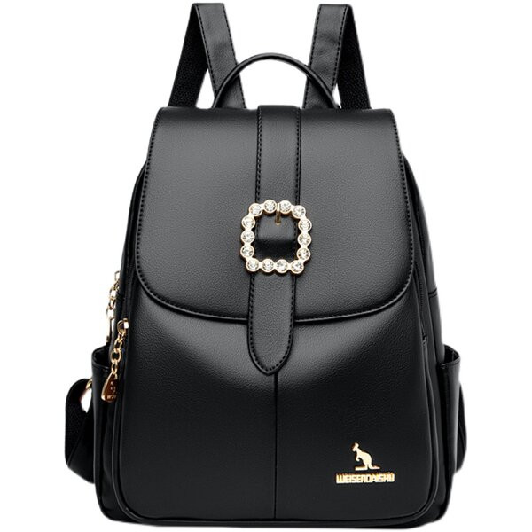 Ежедневна дамска раница от еко кожа в три цвята