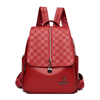 Γυναικεία σακίδια πλάτης με φερμουάρ σε τρία χρώματα