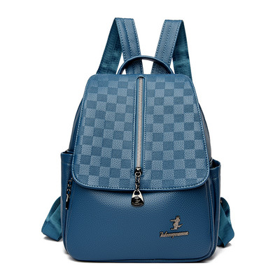 Γυναικεία σακίδια πλάτης με φερμουάρ σε τρία χρώματα