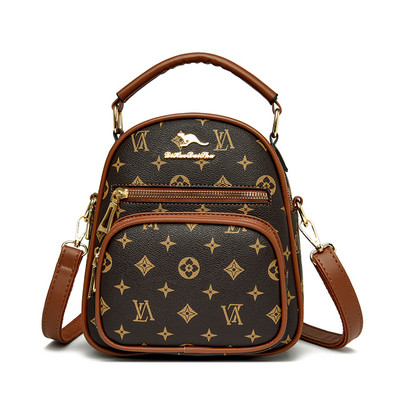 Naiste vabaaja dekoratiivelementidega ökonahast seljakott