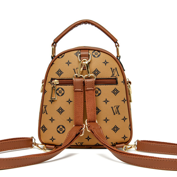 Naiste vabaaja dekoratiivelementidega ökonahast seljakott