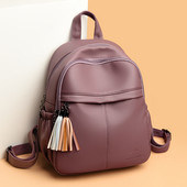 Moteriška kuprinė - naujas švarus modelis su užtrauktuku