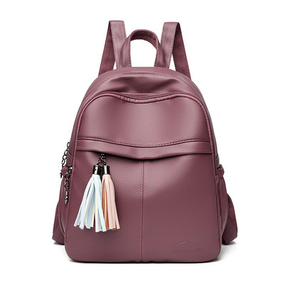 Moteriška kuprinė - naujas švarus modelis su užtrauktuku