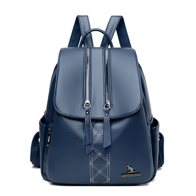 Naiste vabaaja lukuga ja õmblusega seljakott