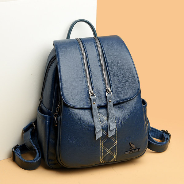 Naiste vabaaja lukuga ja õmblusega seljakott