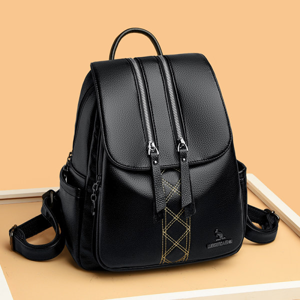 Naiste vabaaja lukuga ja õmblusega seljakott