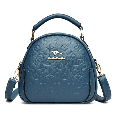 Moteriškas eko odos mini krepšys su metalo apdaila