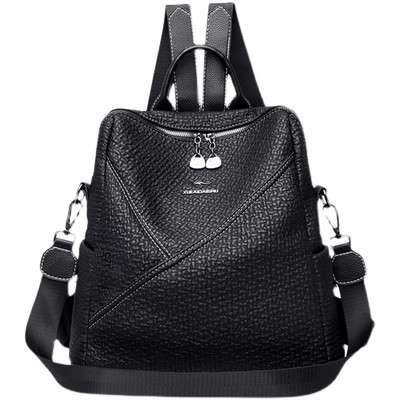 Γυναικείο σακίδιο πλάτης - καθημερινό σε μαύρο χρώμα