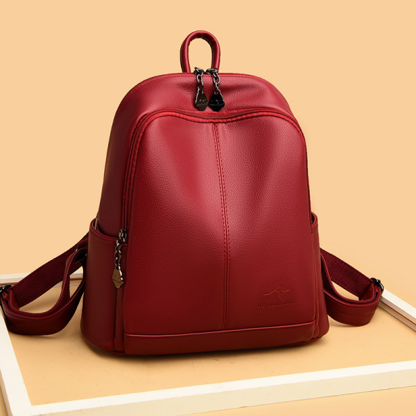 Švarus moteriškos kasdieninės kuprinės modelis