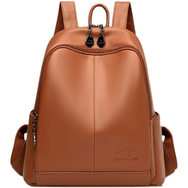 Švarus moteriškos kasdieninės kuprinės modelis