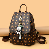 Naiste ökonahast seljakott võtmehoidja kaunistusega