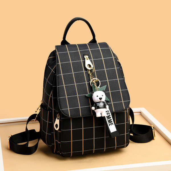 Naiste ökonahast seljakott võtmehoidja kaunistusega