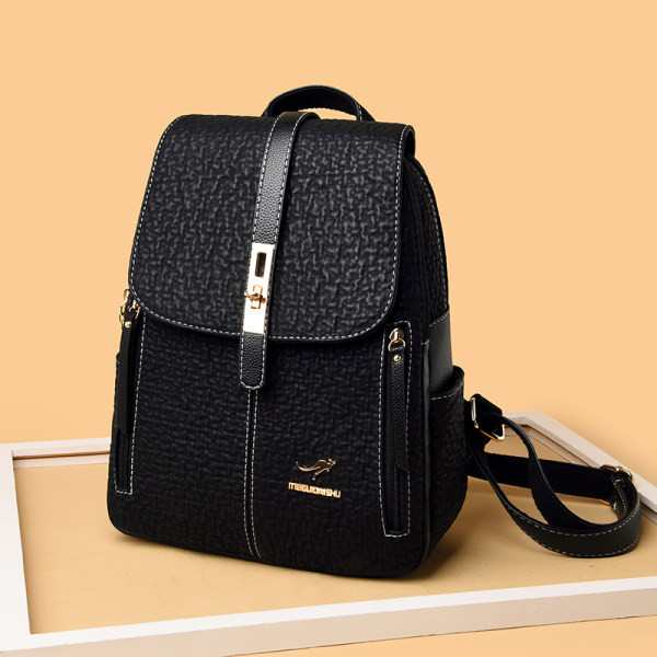 Alkalmi női hátizsák fém csattal