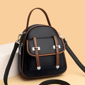 Įvairių spalvų moteriška laisvalaikio kuprinė