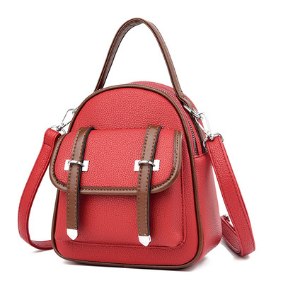 Įvairių spalvų moteriška laisvalaikio kuprinė