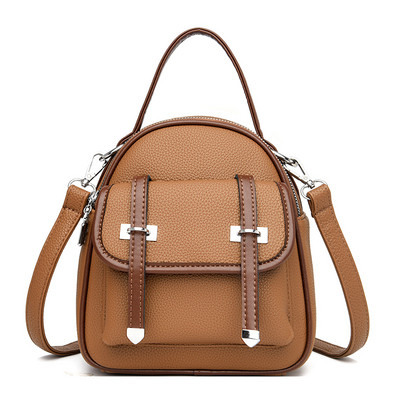 Įvairių spalvų moteriška laisvalaikio kuprinė