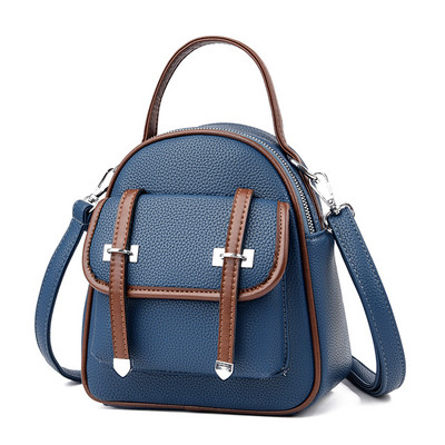 Įvairių spalvų moteriška laisvalaikio kuprinė