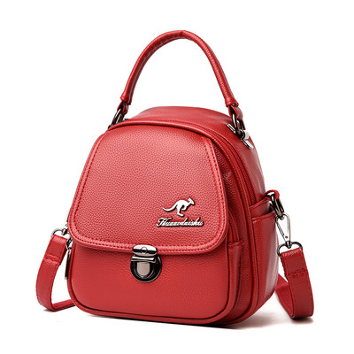 Γυναικείο μικρό σακίδιο πλάτης με πολλές θήκες