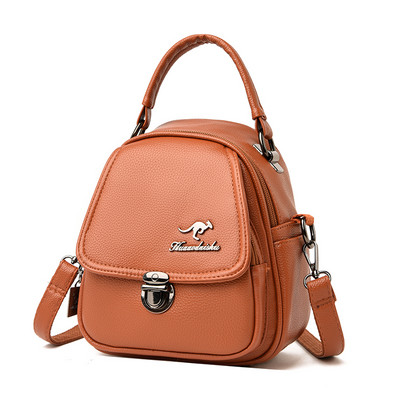 Γυναικείο μικρό σακίδιο πλάτης με πολλές θήκες