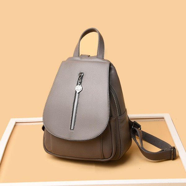 Moteriška laisvalaikio kuprinė su užtrauktuku