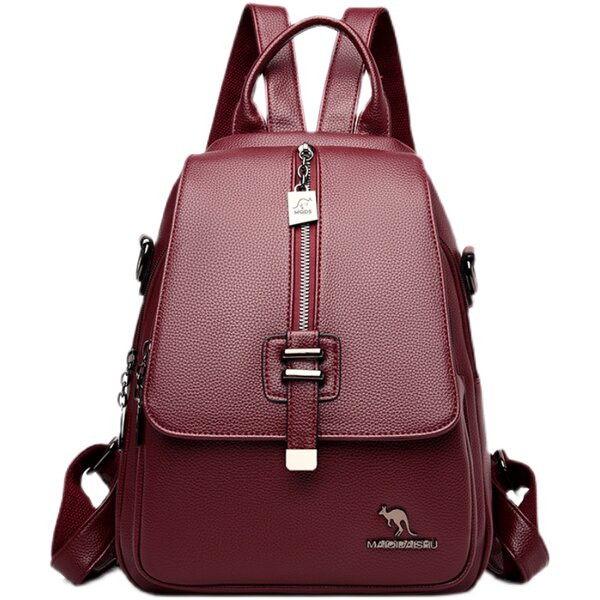 Moteriška kuprinė su raktų pakabuku ir dirželiu