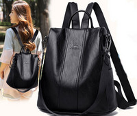 Γυναικείο σακίδιο πλάτης από οικολογικό δέρμα, καθαρό μοντέλο