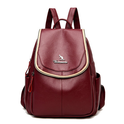 Нова кожена раница в различни цветове 