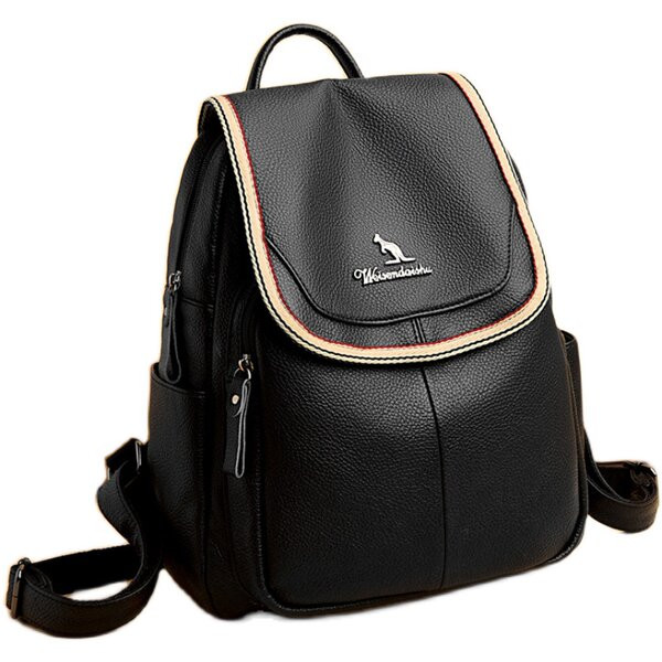 Нова кожена раница в различни цветове 