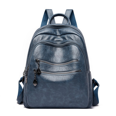 Vabaaja naiste seljakott kunstnahast ja lukuga