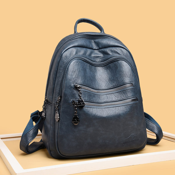 Vabaaja naiste seljakott kunstnahast ja lukuga