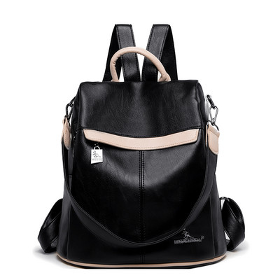 Γυναικείο σακίδιο πλάτης με μεταλλική διακόσμηση