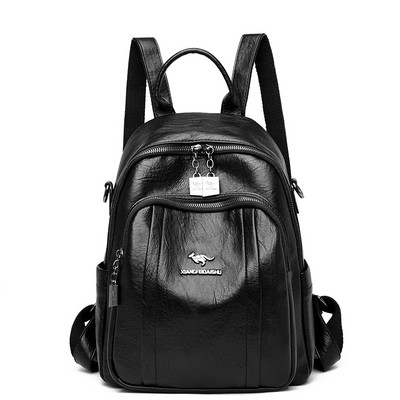 Γυναικείο σακίδιο πλάτης με δύο θήκες και κλειδοθήκη